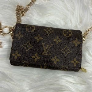 Authentic Louis Vuitton portonet bietresol monogram woc